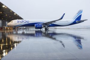 Airbus A321XLR v barvách IndiGo. Zdroj: IndiGo