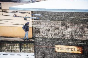 Roudnice nad Labem a beznapěťová výluka bez hákovnic. Foto: Správa železnic