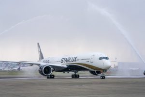 Airbus A350-1000 v barvách Starlux Airlines.
Zdroj: Starlux Airlines