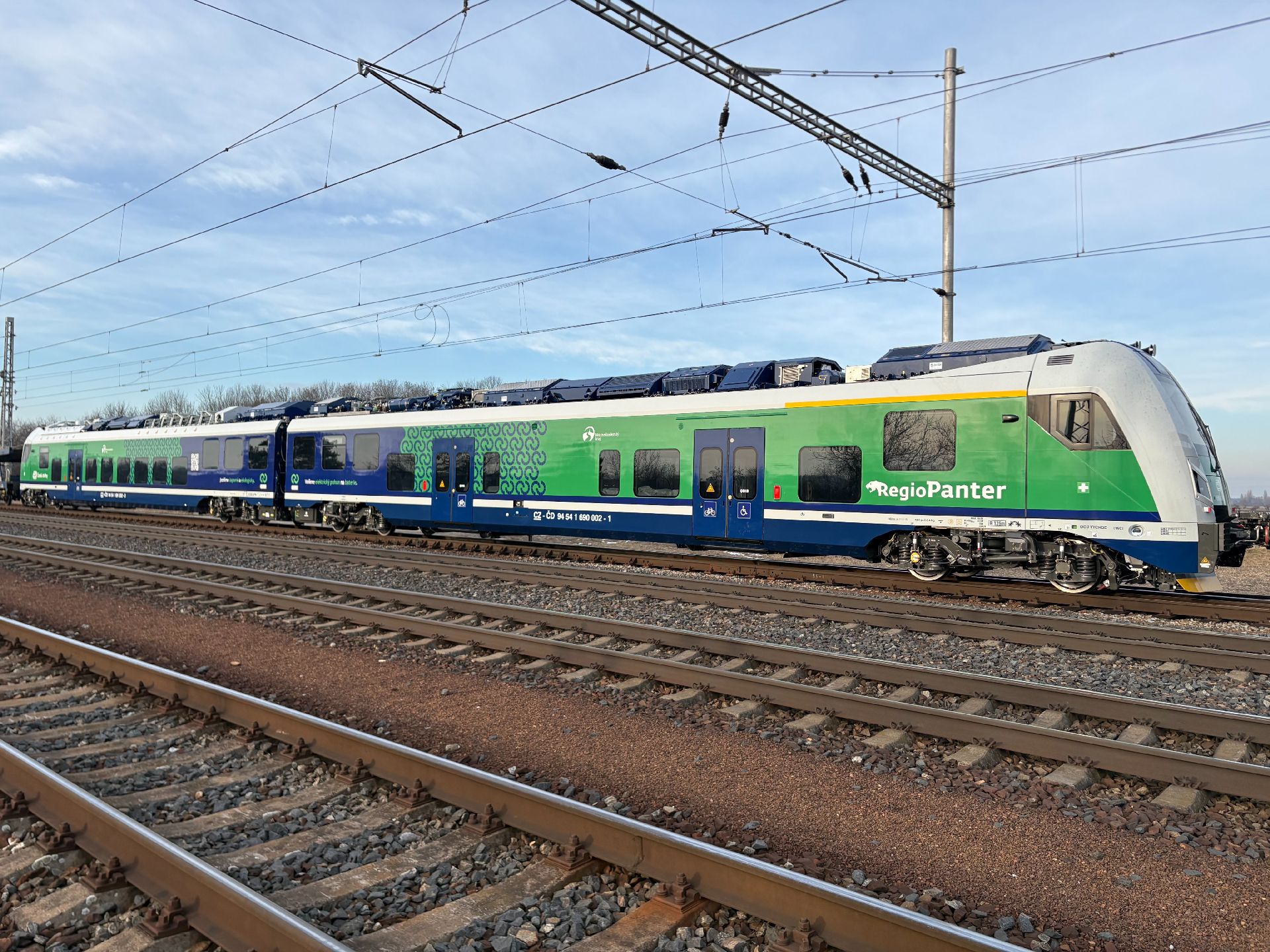 Jednotka 690.0 ve Velimi. Foto: VUZ