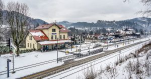 Modernizovaná stanice Malá Skála. Foto: Správa železnic