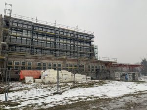 Rekonstrukce nádraží Ostrava-Vítkovice - leden 2026.
Foto: msstavby / Martin Mlčák