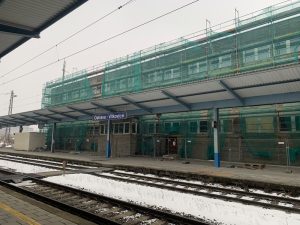 Rekonstrukce nádraží Ostrava-Vítkovice - leden 2026.
Foto: msstavby / Martin Mlčák