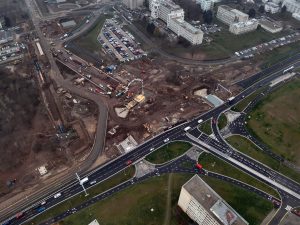 Proměna křižovatky Mileta, stav 11/2025. Foto: Statutární město Hradec Králové / Hradeckralove.org