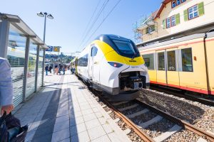 Zkušební provoz na Hermann-Hesse-Bahn. Foto: Manuel Kamuf / Lightworkart.de