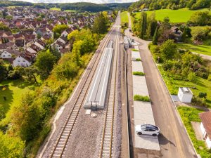 Reaktivovaná trať Hermann-Hesse-Bahn. Foto: Manuel Kamuf /Lightworkart.de