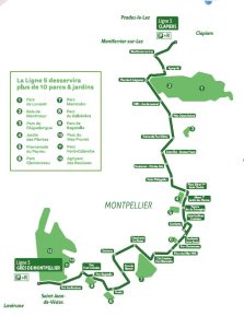 Nová tramvajová linka 5 v Montpellier. Foto: Montpellier Méditerranée Métropole