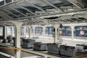 Nová nástupiště Masaykova nádraží v lednu 2026. Foto: SŽ