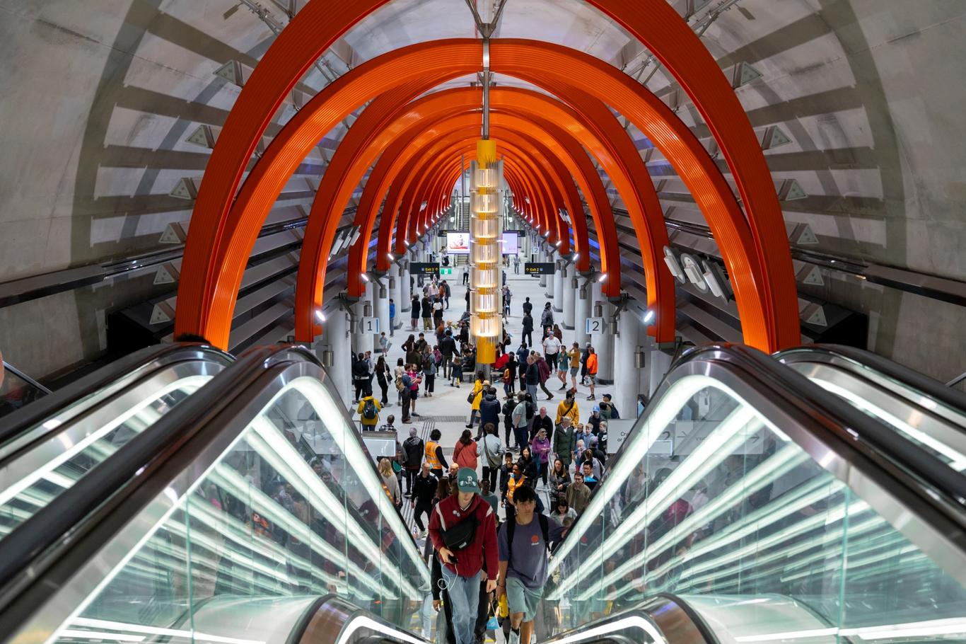 Nová část metra v Melbourne vybudovaná v rámci projektu Metro Tunnel. Foto: Alstom