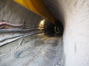 Průzkumná štola Marie pro budoucí tunel Kamenná Vrata na dálnici D3. Foto: Zdopravy.cz / Jan Nevyhoštěný