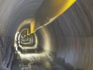 Průzkumná štola Marie pro budoucí tunel Kamenná Vrata na dálnici D3. Foto: Zdopravy.cz / Jan Nevyhoštěný