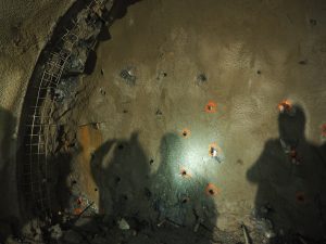 Průzkumná štola Marie pro budoucí tunel Kamenná Vrata na dálnici D3. Foto: Zdopravy.cz / Jan Nevyhoštěný