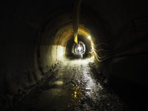 Průzkumná štola Marie pro budoucí tunel Kamenná Vrata na dálnici D3. Foto: Zdopravy.cz / Jan Nevyhoštěný