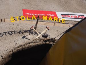 Průzkumná štola Marie pro budoucí tunel Kamenná Vrata na dálnici D3. Foto: Zdopravy.cz / Jan Nevyhoštěný