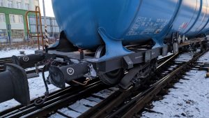 Vykolejení nákladního vlaku v Havlíčkově Brodě. Foto: Drážní inspekce