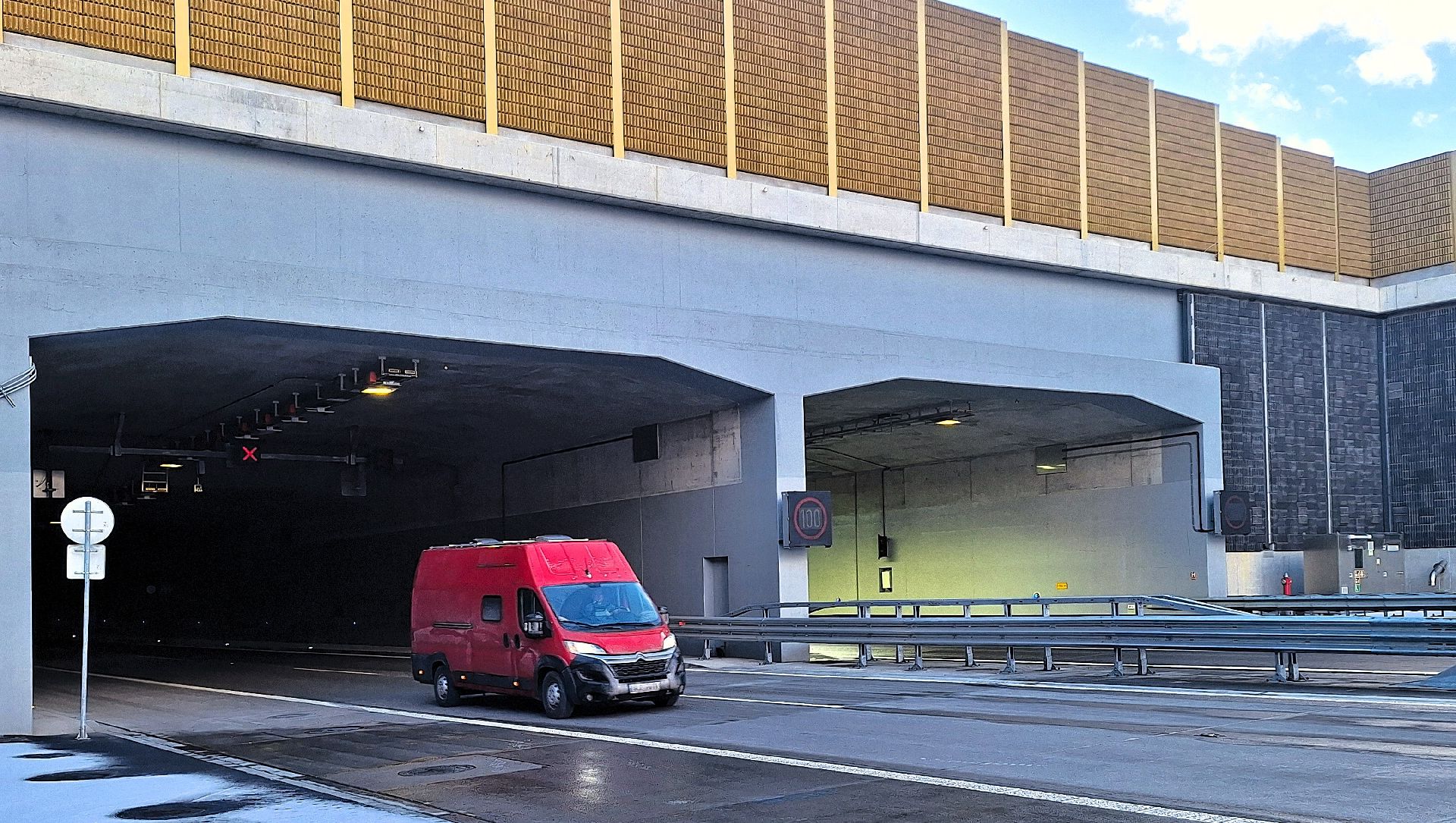 Tunel Pohůrka na D3. Foto: ŘSD
