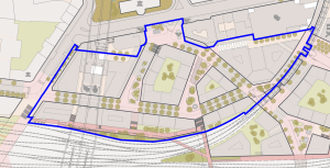 Nové bloky budov projektu Florenc 21. Zdroj: Registr EIA