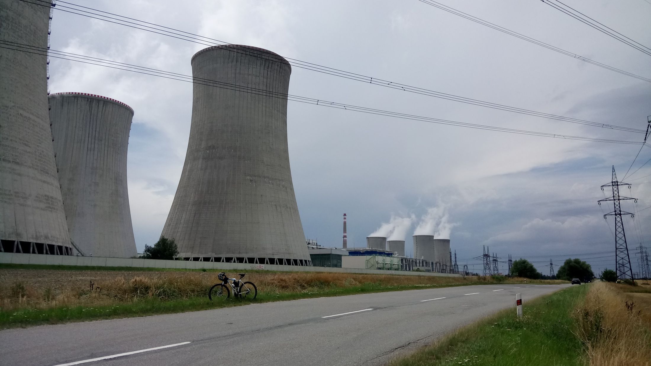 Jaderná elektrárna Dukovany. Foto: Karel Chaloupka / mapy.com