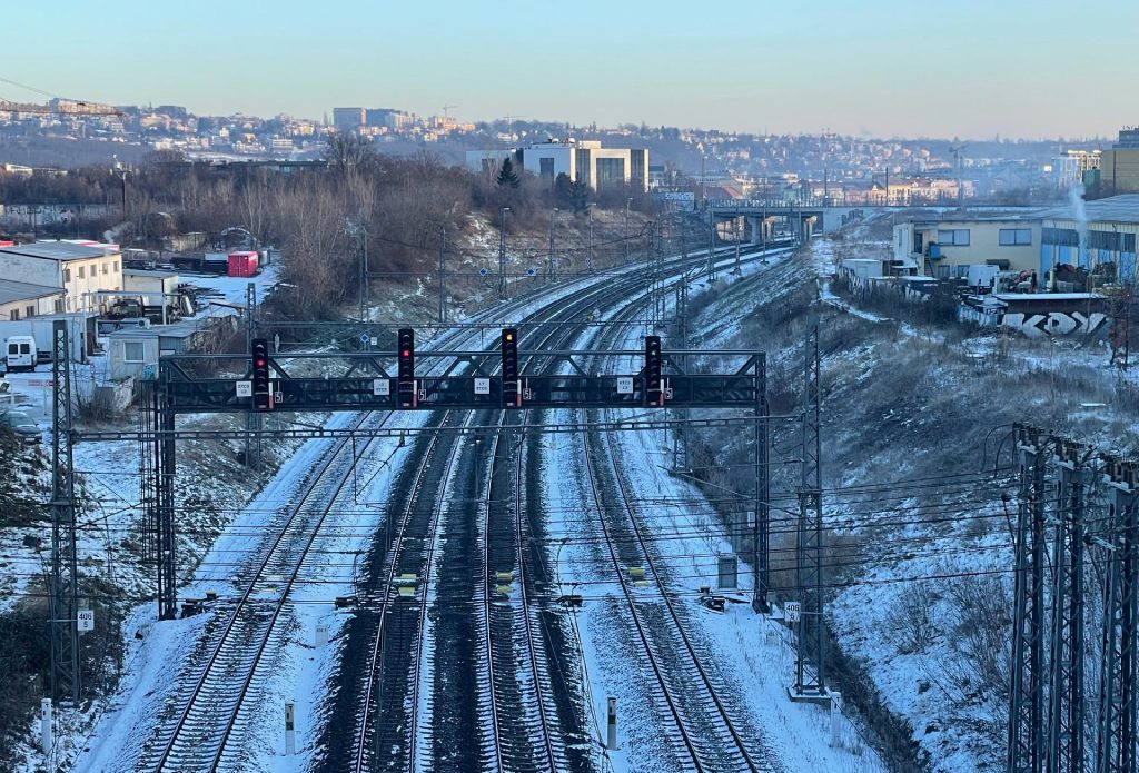 Koridor v Praze u Balabenky. Foto: Jan Sůra / Zdopravy.cz