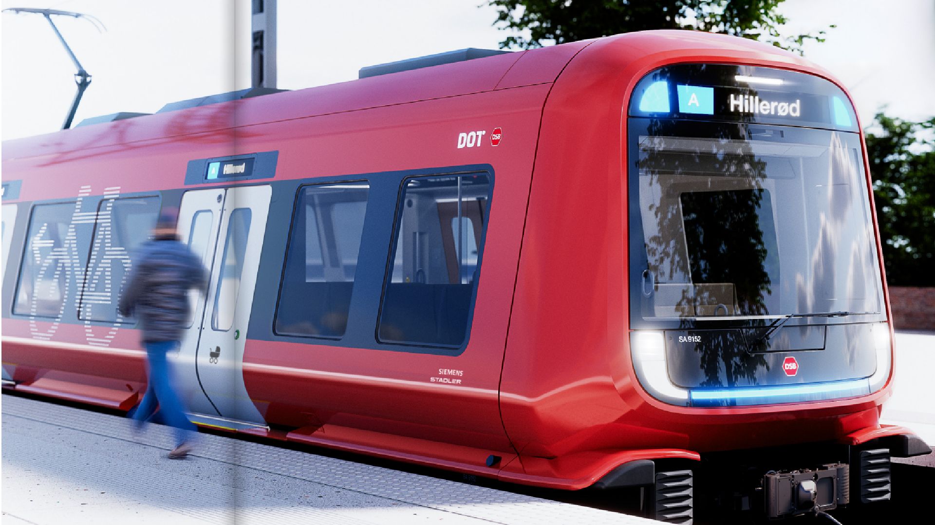 Nové vlaky pro kodaňskou S-Bane. Foto: Siemens Mobility / Stadler Rail