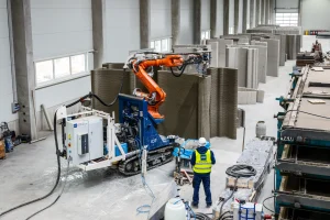 Horní stanice lanovky na Kopřivné, tisk.
Zdroj: ICE Architects