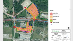 Rozšíření parkoviště Letiště České Budějovice.Zdroj: Jihočeský kraj
