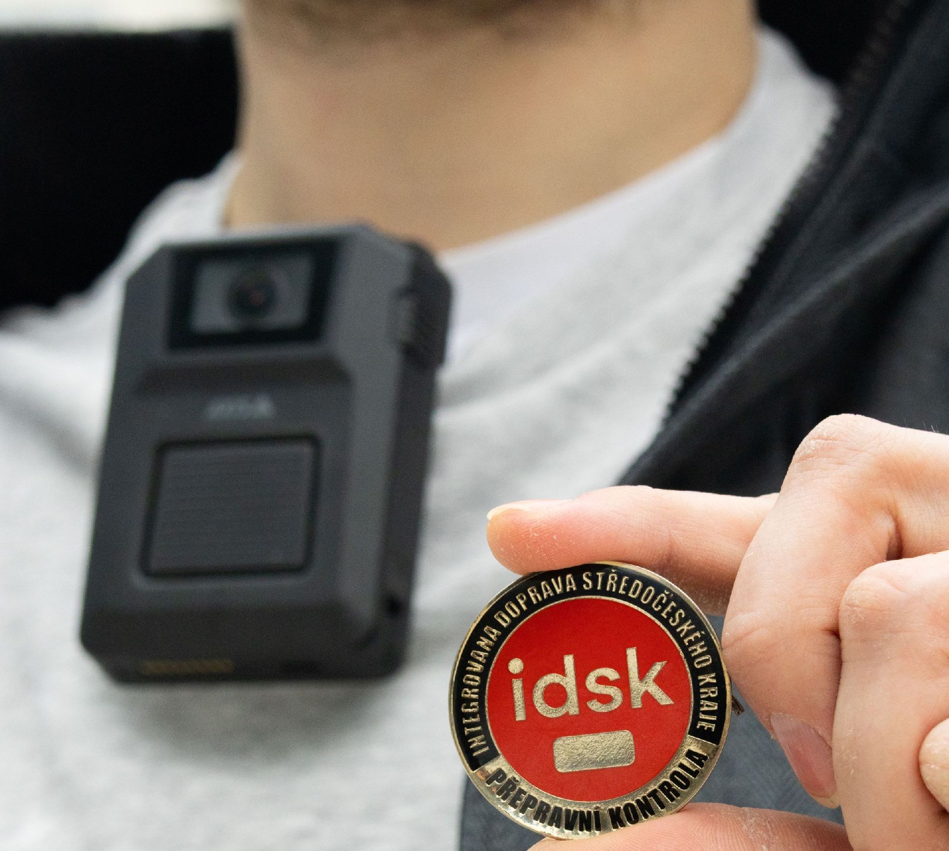 Přepravní kontrola IDSK. Foto: IDSK