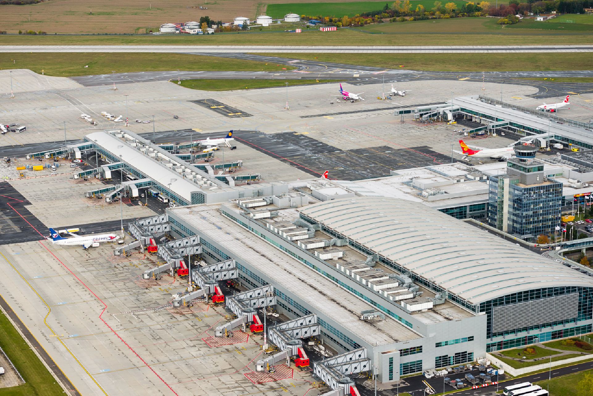 Terminál 2. Foto: Letiště Praha