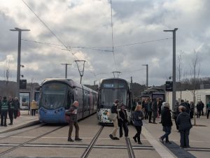 Nová tramvajová linka 5 v Montpellier. Foto: Montpellier Méditerranée Métropole