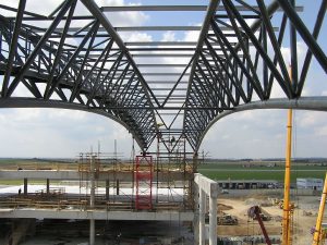 Výstavba Terminálu 2. Foto: Letiště Praha