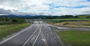 Stavba D3 Nažidla - státní hranice. Foto: ŘSD