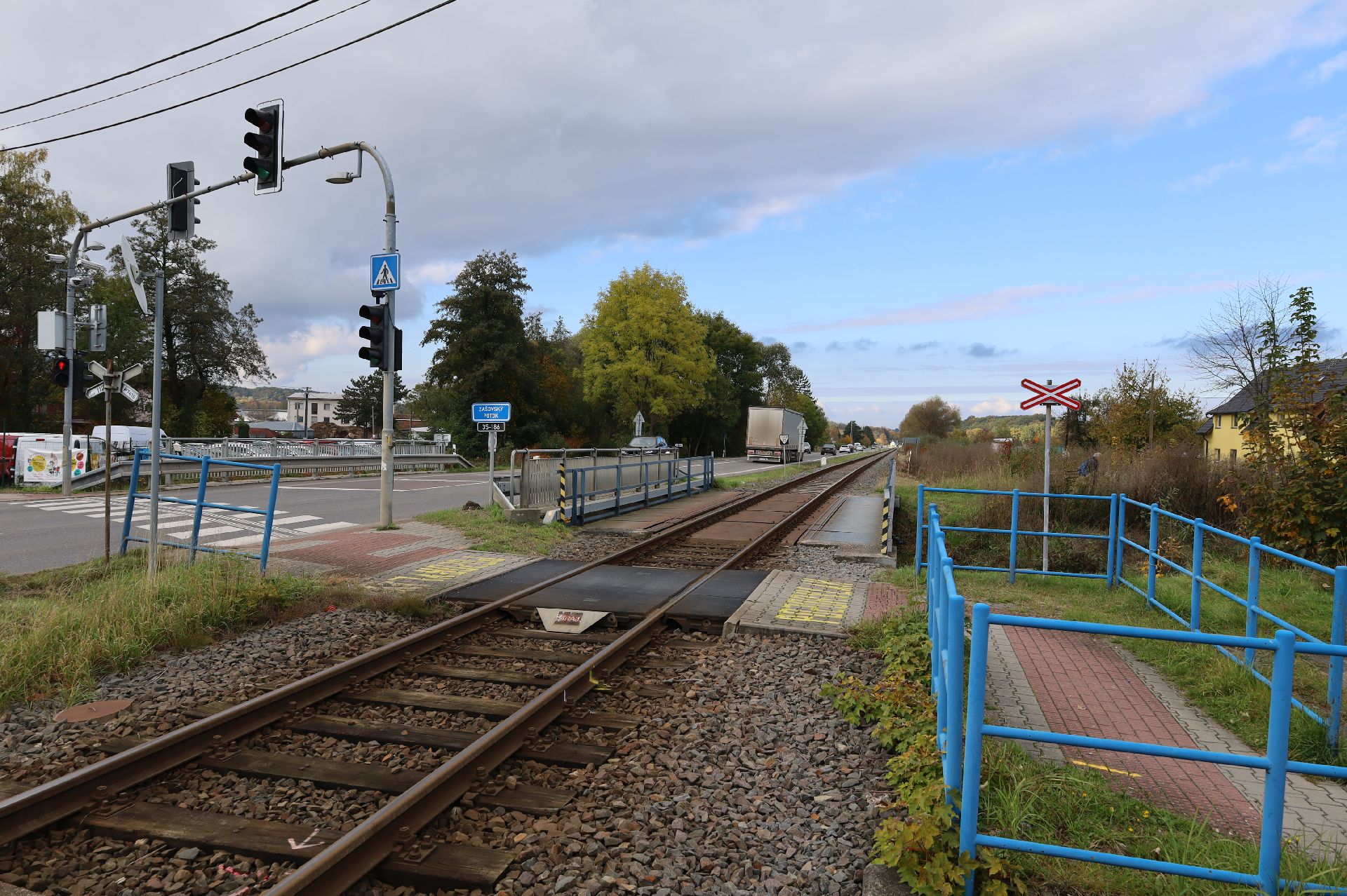 Křižovatka se silnicí I/35 v Zašové. Foto: ŘSD