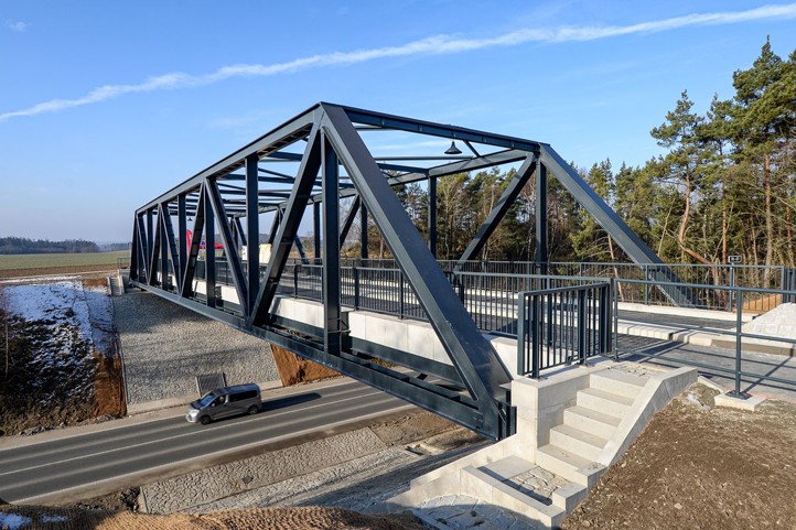 Faltusova lávka. Foto: M. Pecuch / plzen.eu