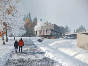 Lanová dráha na Ještěd, dolní stanice. Foto: SIAL / Statutární město Liberec