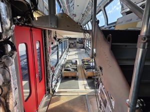 Jednotka Alstom Coradia Max na zkušebním okruhu VUZ ve Velimi. Foto: Zdopravy.cz / Jan Nevyhoštěný