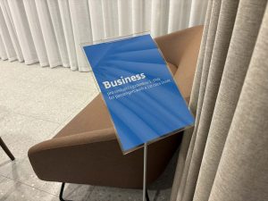 ČD Lounge v Praze v novém.
Foto: Zdopravy.cz / Vojtěch Očadlý