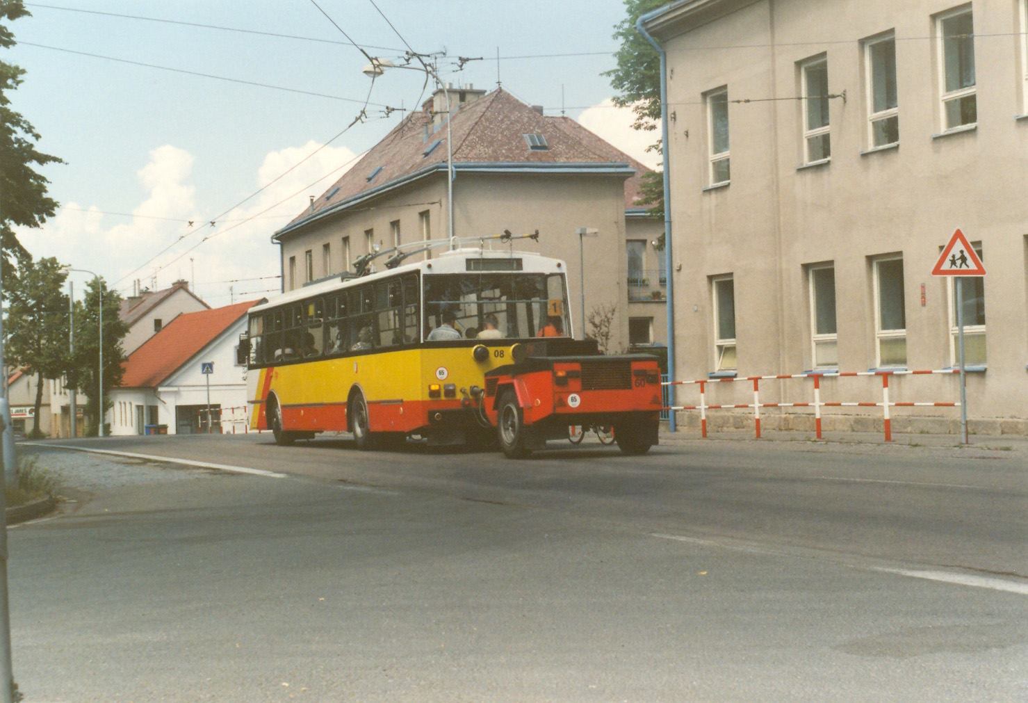 Trolejbus Škoda 14 Tr v Hradci Králové. Foto: Daniel Ditrych / Dopravní podnik města Hradce Králové