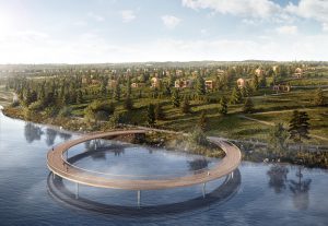 Vizualizace proměny jezera Medard. Zdroj: A8000