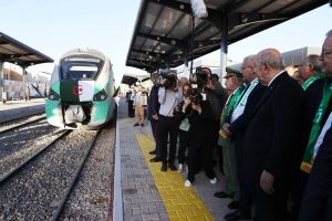 Nová železniční trať v Alžírsku. Foto: SNTF