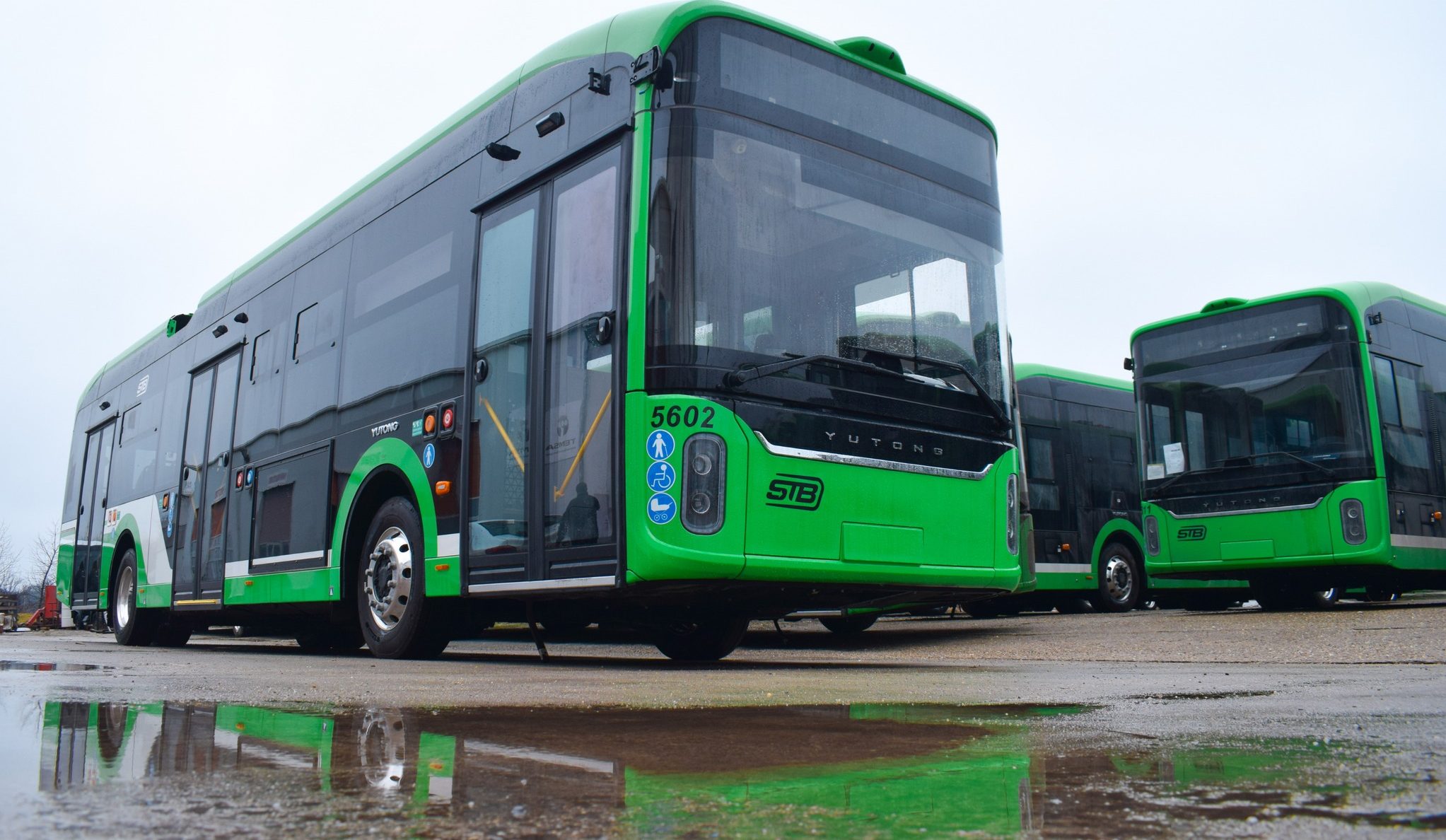 Trolejbus Yutong U12 pro Bukurešť. Foto: Societatea de Transport București