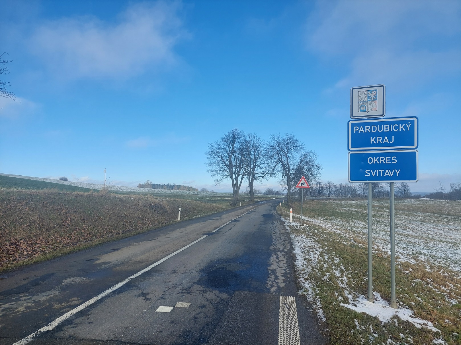 Silnice II/362. Foto: Pardubický kraj