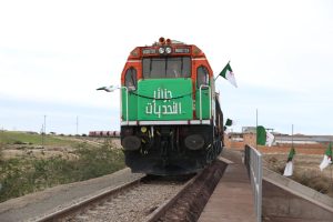 Nová železniční trať v Alžírsku. Foto: SNTF