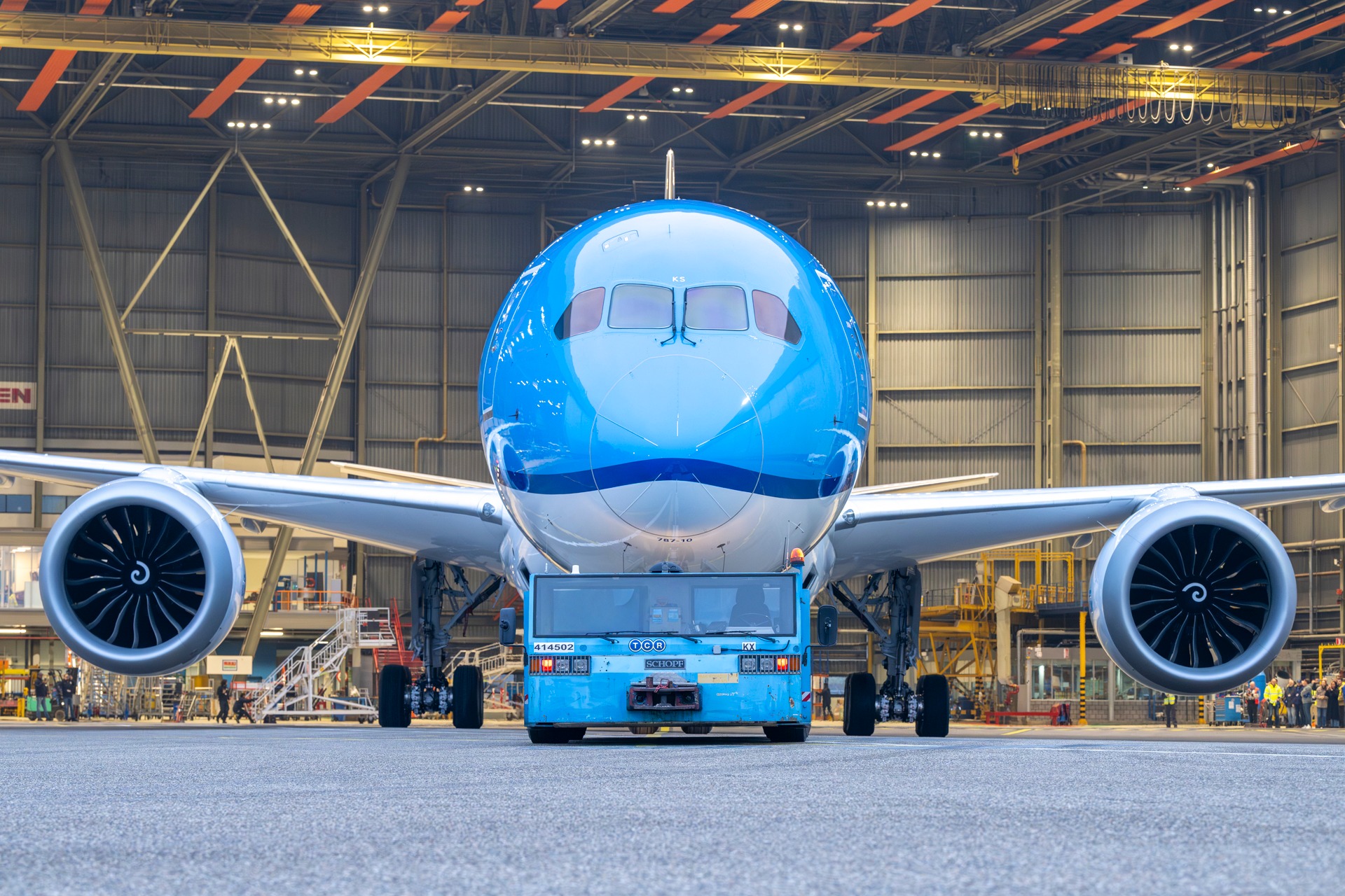 Poslední dreamliner pro KLM. Foto: KLM