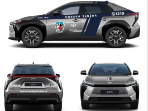 Elektromobily pro horskou službu. Zdroj: Horská služba ČR