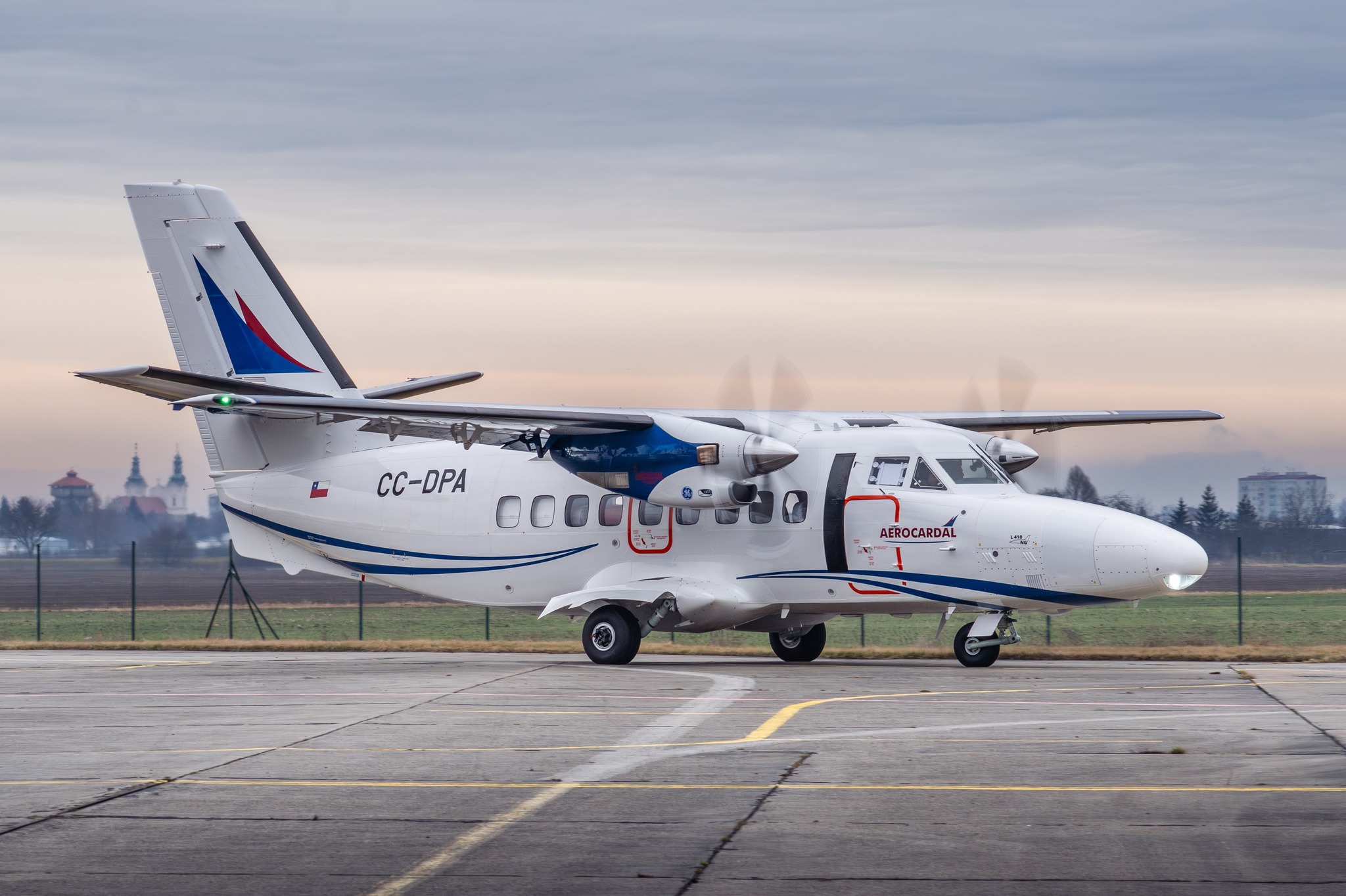 L410 NG pro společnost Aerocardal. Foto: Aircraft Industries