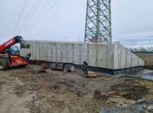 Budované napojení Metropole Zličín na Rozvadovsku spojku. Foto: Pragoprojekt