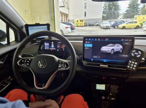 Elektromobil jihočeských záchranářů.
Zdroj: ZZS JčK