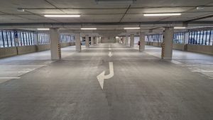 Parkovací dům u vsetínského nádraží. Zdroj: město Vsetín
