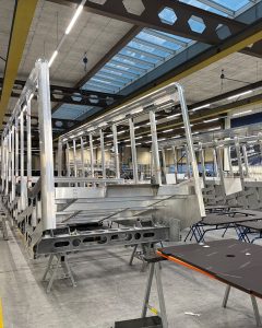 Výroba vozů lanovky na Petřín. Foto: CWA Constructions