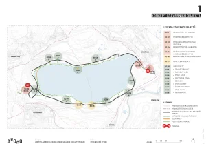 Mapa proměny jezera Medard. Zdroj: A8000